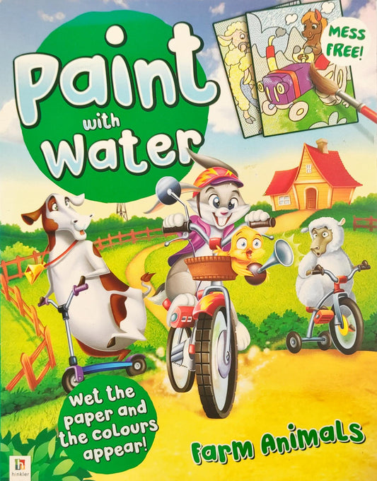 Paint with Water Farm Animals