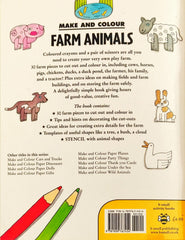 Farm Animals 30 Cut Outs to Colour
