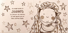 The Characters of Christmas Colouring Book