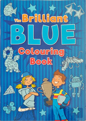 The Brilliant Blue Colouring Book