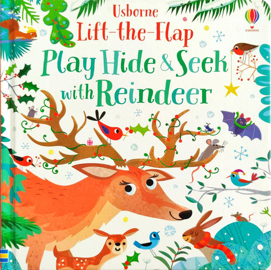 Usborne Play hide and seek with Reindeer (Flap Book)