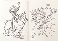 The Brilliant Blue Colouring Book