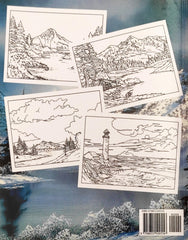 Colouring Book Bob Ross