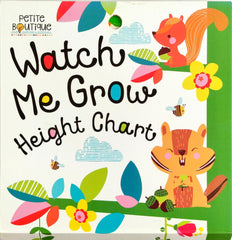 Watch me grow Height Chart (Fold out Book)