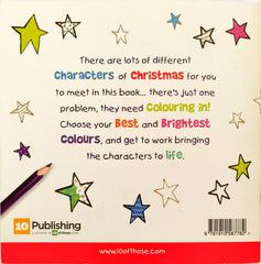 The Characters of Christmas Colouring Book