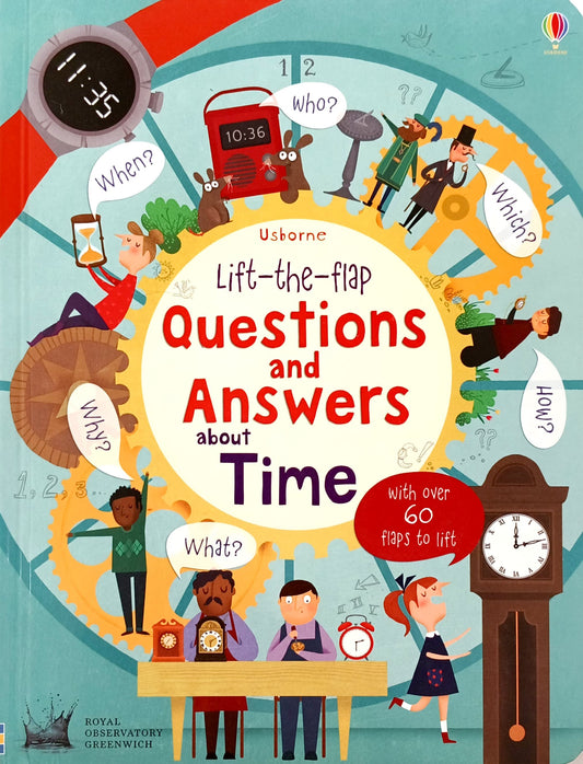 Usborne Question and Answer about Time (Flap Book)