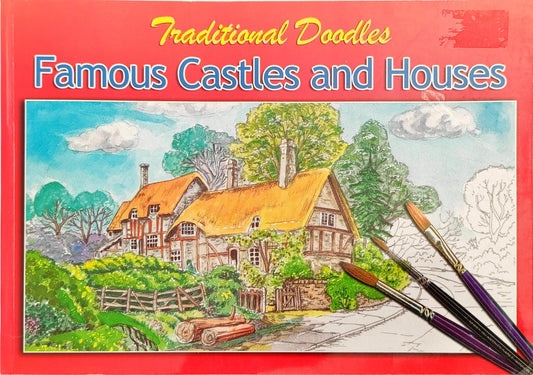 Traditional Doodle Famous Castles and Houses