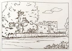 Traditional Doodle Famous Castles and Houses