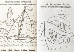 Fun Colour and Puzzle Book