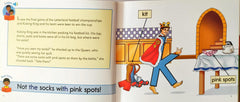 Kicking King and his Socks