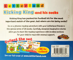 Kicking King and his Socks