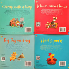 Usborne Phonics Reader Combo Set 16 (4 Books)