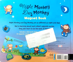 Night Monkey Day Monkey (Magnet Book)