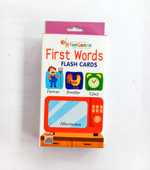 FIRST WORDS 30 FLASH CARDS BOX