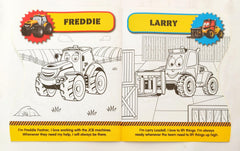 Digger Colouring (With Over 250 Stickers)