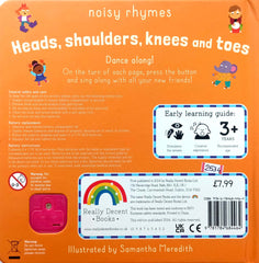 Heads Shoulders Knees and Toes (Sound Book)