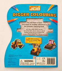 Digger Colouring (With Over 250 Stickers)