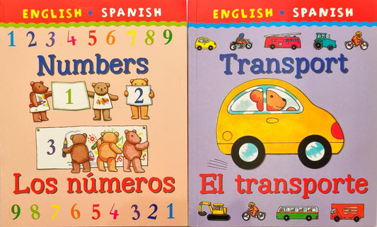 English to Spanish Combo (2 Books)