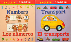 English to Spanish Combo (2 Books)