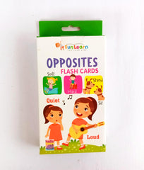 OPPOSITES 30 FLASH CARDS BOX