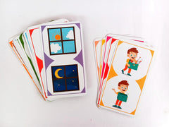 OPPOSITES 30 FLASH CARDS BOX
