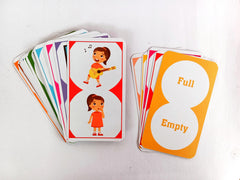 OPPOSITES 30 FLASH CARDS BOX