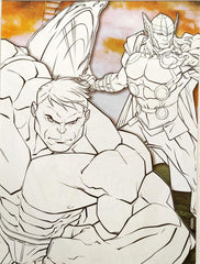 Marvel Avengers Colour Your Own Masks Pad