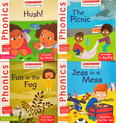 First Learning Phonics Combo 2 (4 Books)