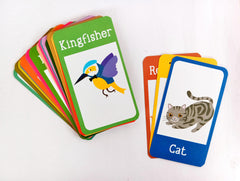 ANIMALS 30 FLASH CARDS BOX