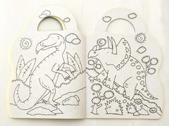 My Dinosaur Colouring Bag (With Over 100 Stickers)
