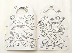 My Dinosaur Colouring Bag (With Over 100 Stickers)