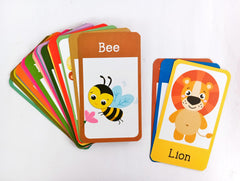 ANIMALS 30 FLASH CARDS BOX
