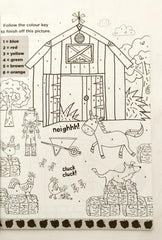Farmyard Fun Shaped Super Colouring Fun