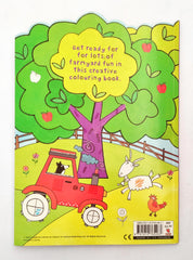 Farmyard Fun Shaped Super Colouring Fun