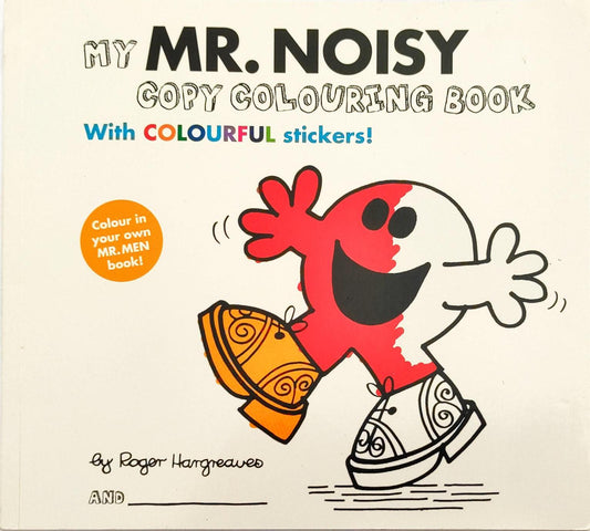 My Mr Noisy Copy Colouring Book with Colourful Stickers!