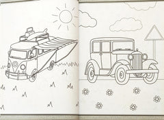 Mega Colouring Things That Go