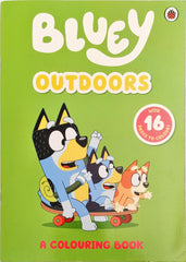 Bluey Outdoors Colouring Book