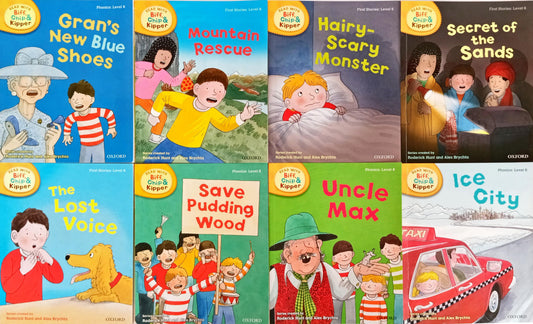 Biff Chip and Kipper Set 2 : Level 6 (8 Books)