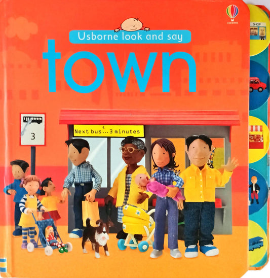 Usborne look and say Town