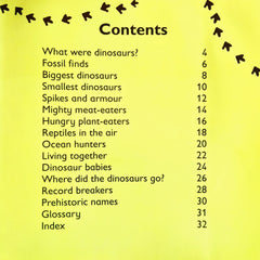 First Fabulous Facts Dinosaurs