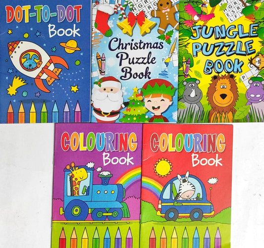 Colouring Books Combo Set (5 Books)