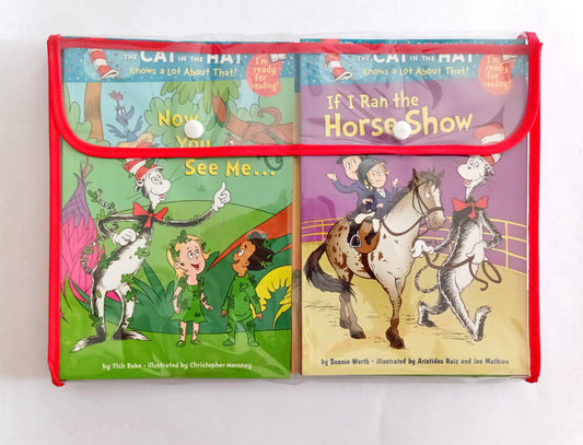 The Cat in the Hat Pouch (10 Books)