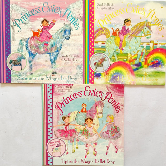 Princess Evies Ponies Combo 3 (3 Books)