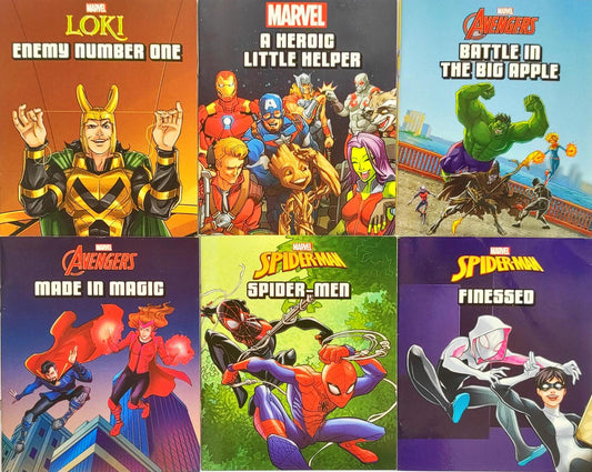 Marvel Small Book Combo 3 (6 Books)