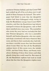 The Vile Village (A Series of Unfortunate Events)