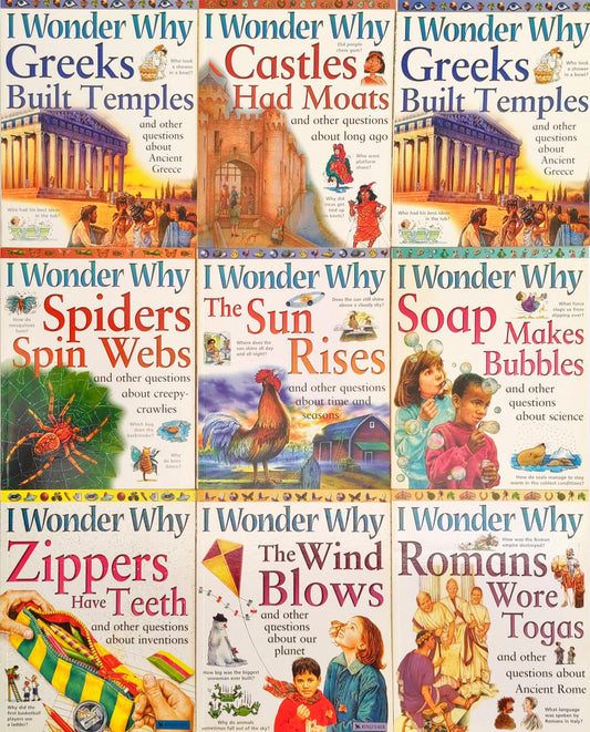 I Wonder Why Combo 7 (9 Books)