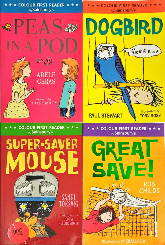 Colour First Reader Combo 4 (4 Books)