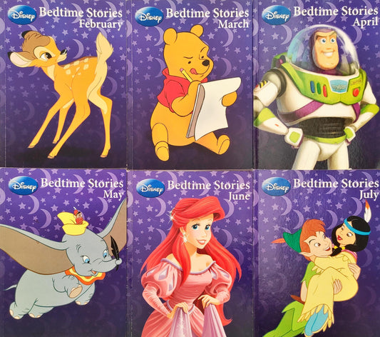 Disney Bedtime Stories Combo 2 (6 Books)