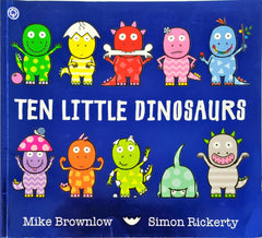 Ten Little Dinosaurs