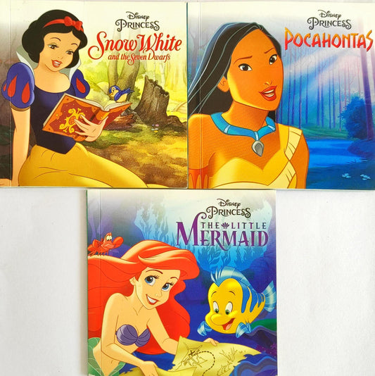Disney Princess SmallBook Combo Set 6 (3 Books)